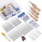 Needle Felting Needles, 104 pcs Needle Felting Kit, 4 Sizes 4 Types Felting Needles, Triangle, Star, Cone, Spiral, Needle Felting Supplies, Needle Felting Tools, 36/38/40/42 Gauge
